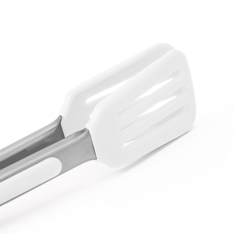 Tovolo White Mini Turner Tongs
