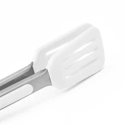 Tovolo White Mini Turner Tongs