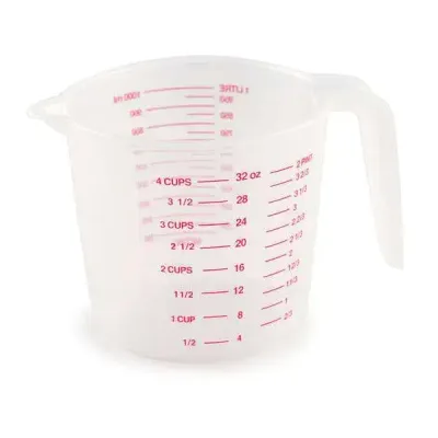 4 cup Plastic Measuring Cup