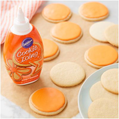 Wilton 9 oz Orange Royal Icing Tube