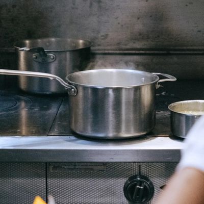 Made In 4 quart 5-ply Stainless Steel Sauce Pan