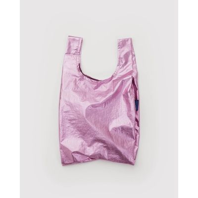 Metallic Blush Baby Baggu Small Reusable Tote Bag