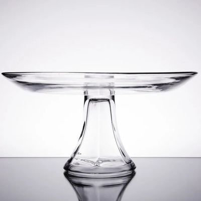 10" Glass Cake Stand