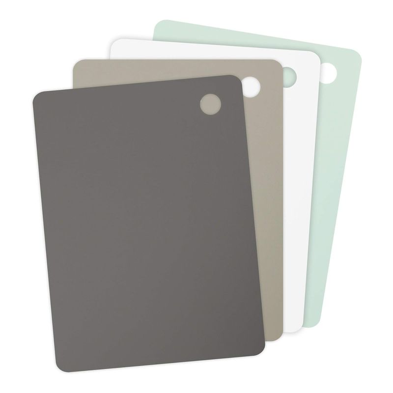 Tovolo 11x15" Grey Cutting Mats, set of 4