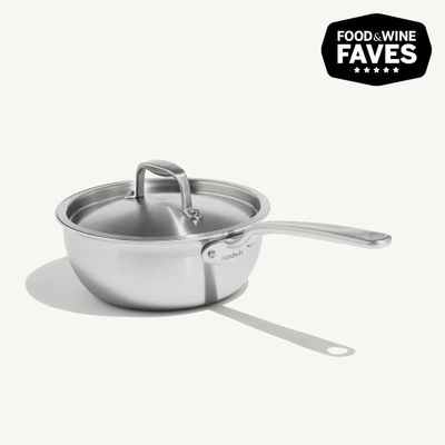 Made In 2 quart 5-ply Stainless Steel Saucier Pan