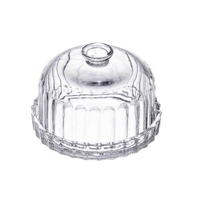 Glass Dessert Dish &amp; Lid