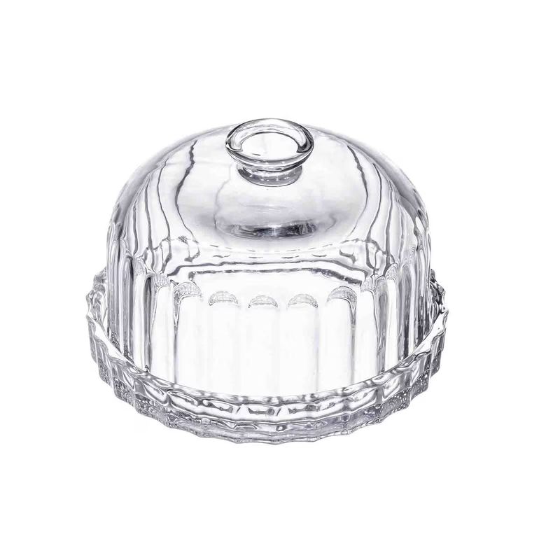 Glass Dessert Dish &amp; Lid