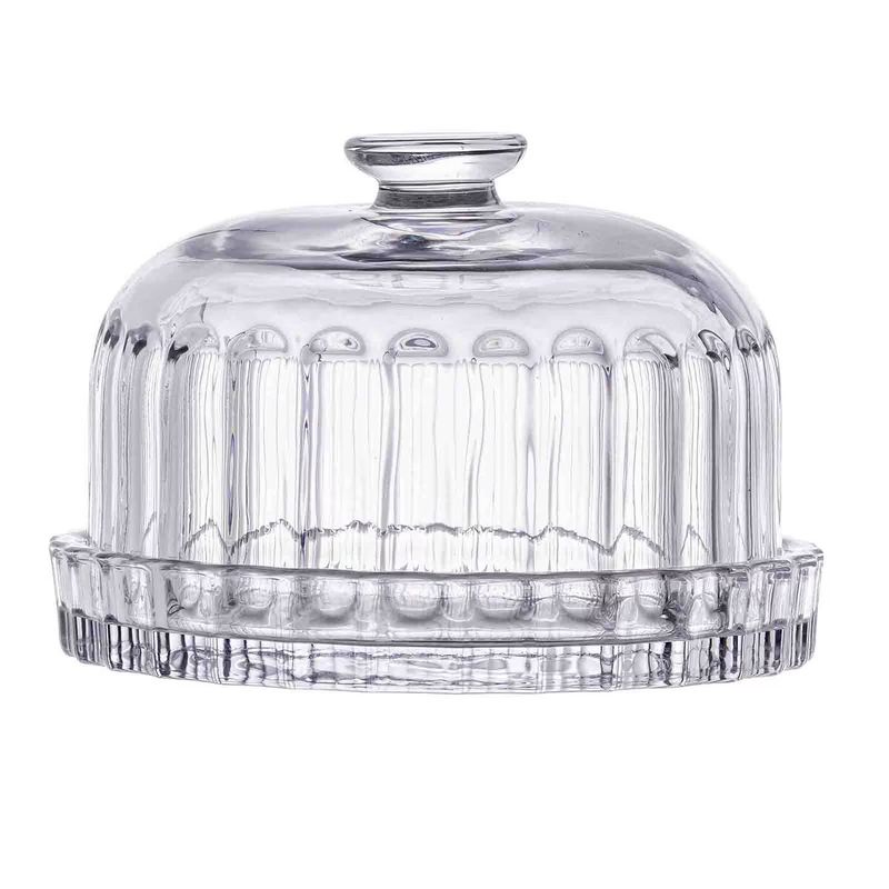 Glass Dessert Dish &amp; Lid