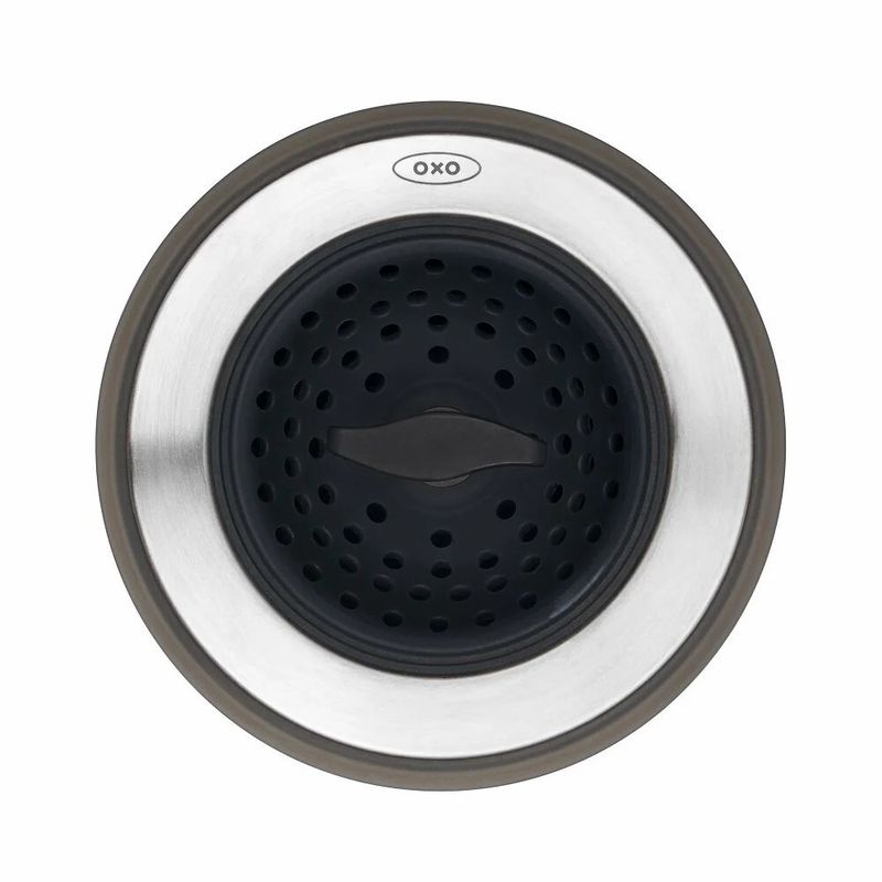 OXO Charcoal Sink Stopper &amp; Strainer