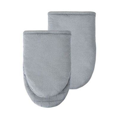 Grey Silicone Mini Oven Mitt