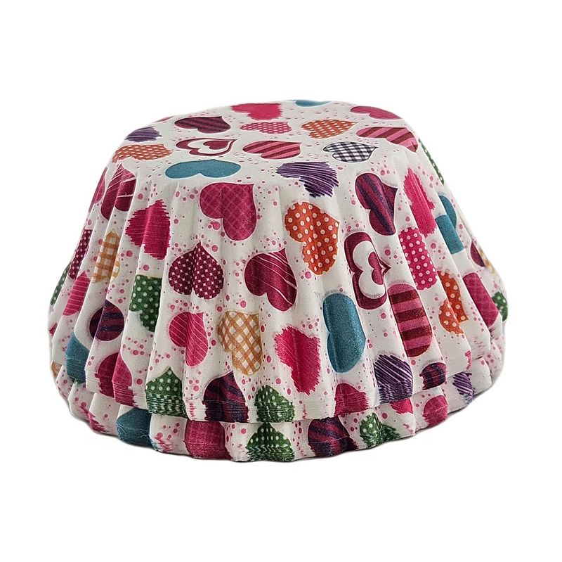 Hearts Baking Cups, set of 50