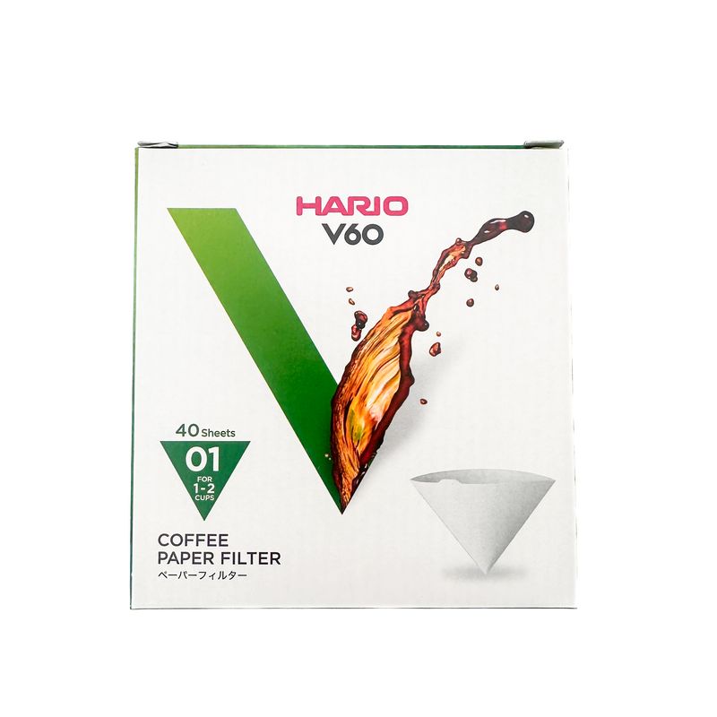 Hario White #1 V60 Filters, 40 count