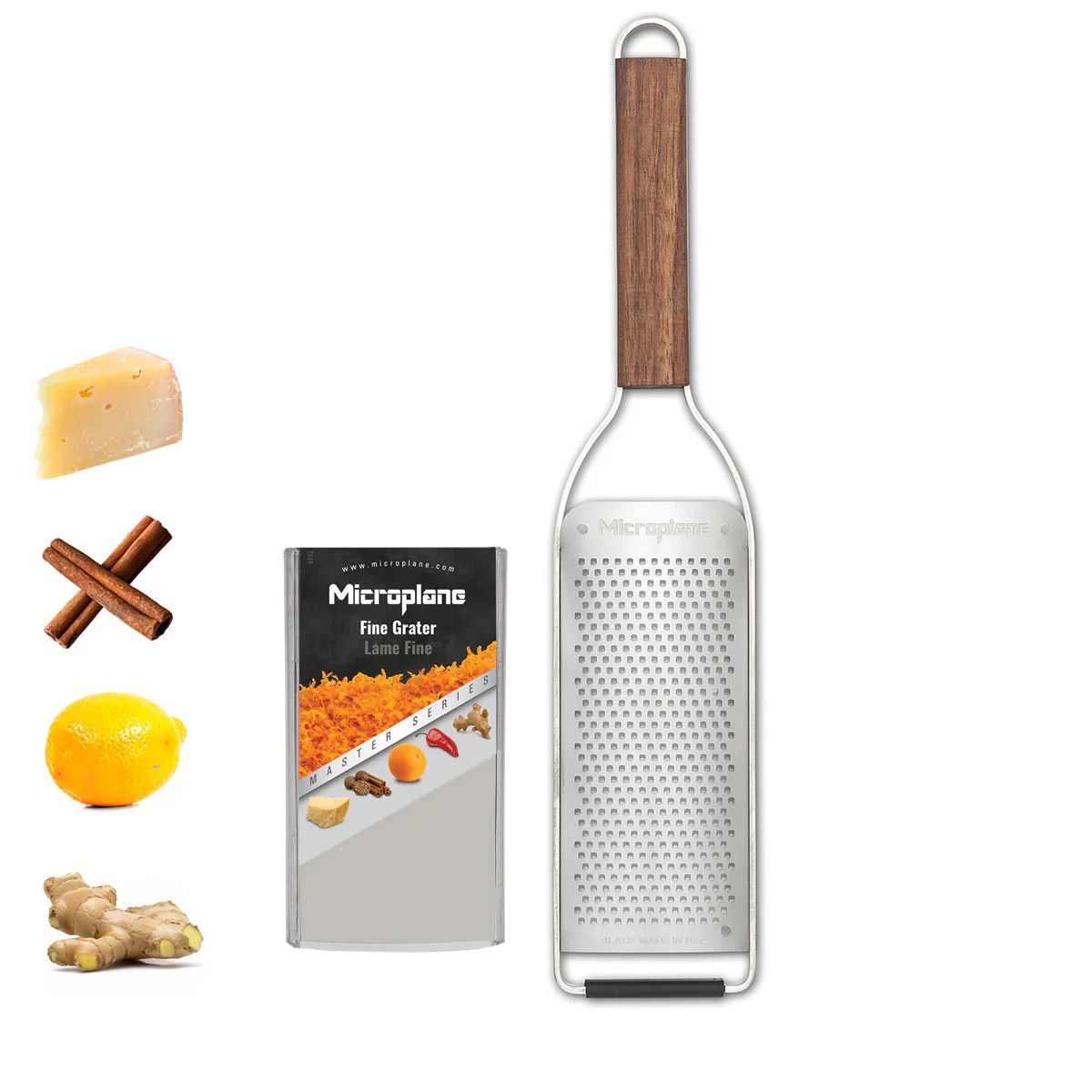 Walnut Master Zester/Fine Grater