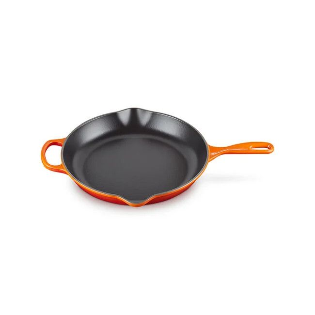 Le Creuset 11.75" Flame Enameled Cast Iron Skillet
