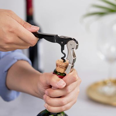 Black Double Waiter Corkscrew
