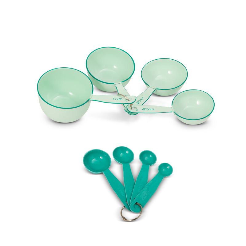 Green Measuring Cups &amp; Spoons