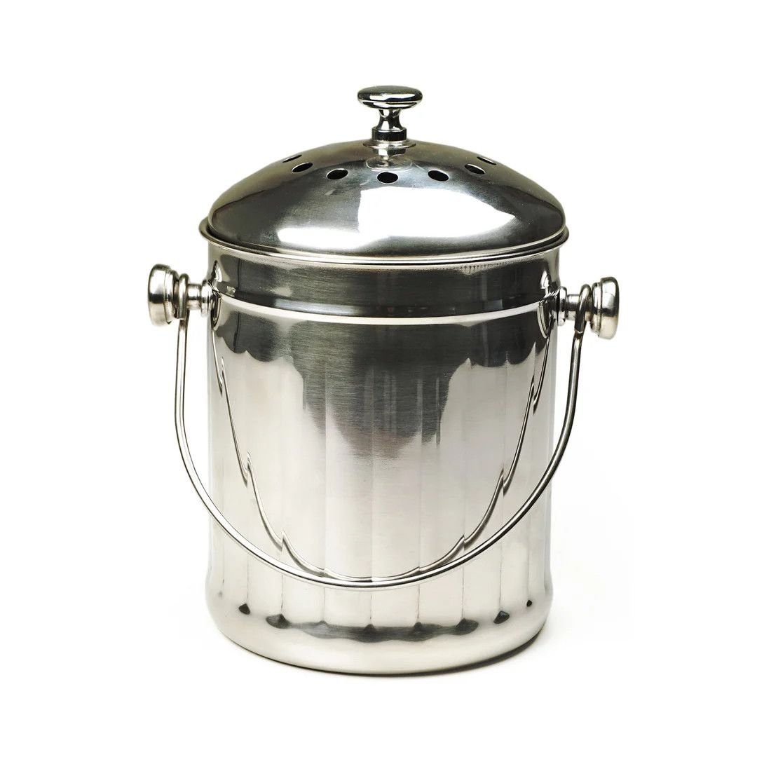 Small Stainless Steel Compost Pail