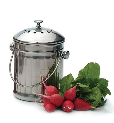Small Stainless Steel Compost Pail