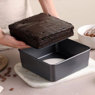 8" Square Removable Base Cake Pan