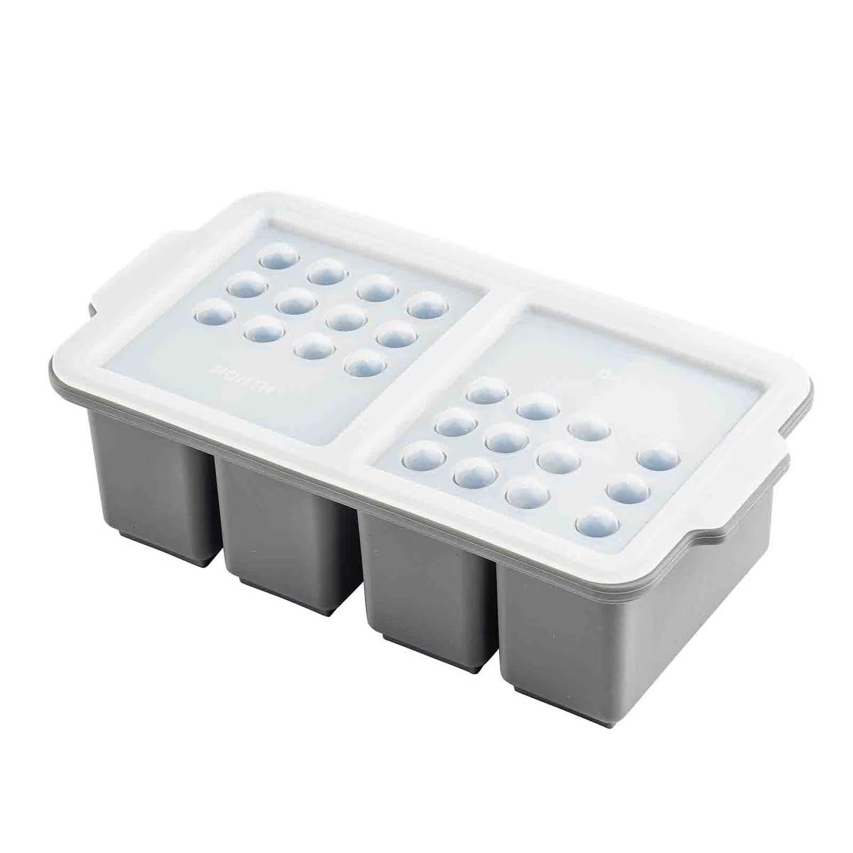 Food Saver Freezer Container, Four 1-cup Compartments