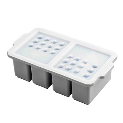 Food Saver Freezer Container, Four 1-cup Compartments