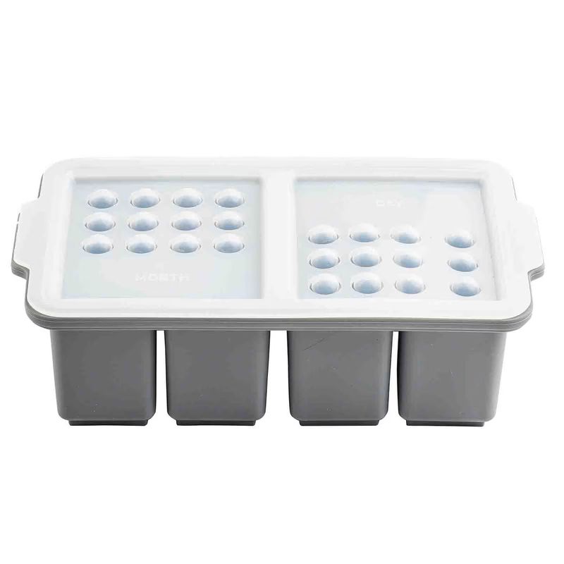Food Saver Freezer Container, Four 1-cup Compartments