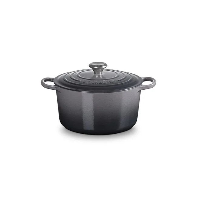 Le Creuset 6.5 quart Deep Round Oyster Dutch Oven