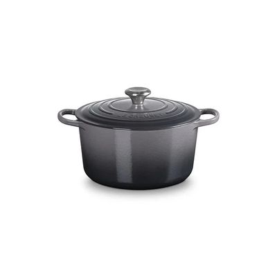 Le Creuset 6.5 quart Deep Round Oyster Dutch Oven