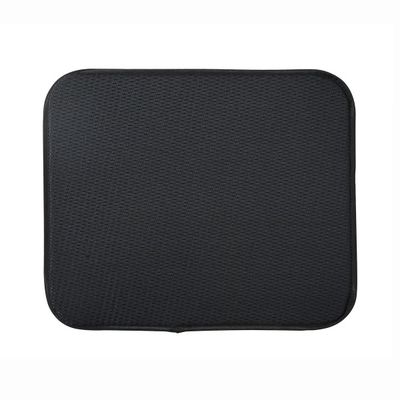 Black Dish Drying Mat
