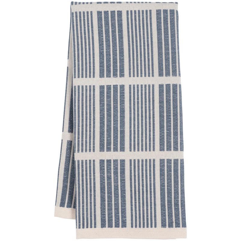 Denali Blue Jacquard Dishtowel