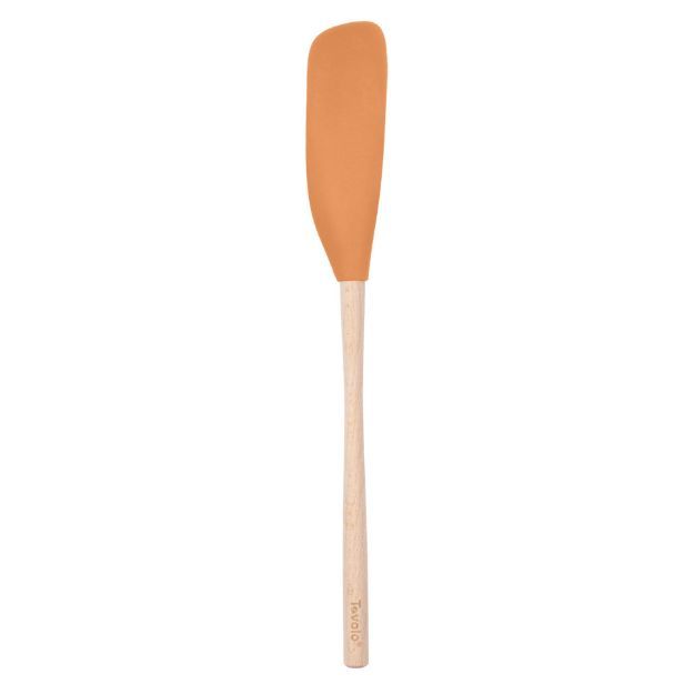 jar scraper spatula, apricot BACKUP
