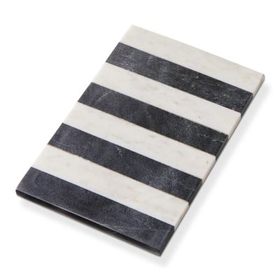Striped Marble Serving Board