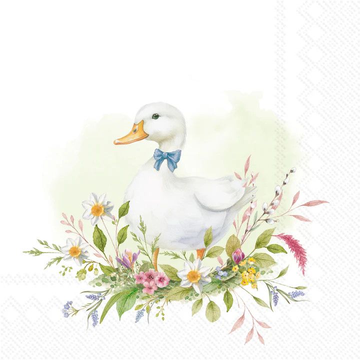 Goose Paper Cocktail Napkins, set of 20