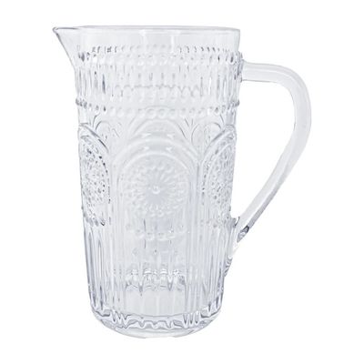 Clear Glass Pitcher