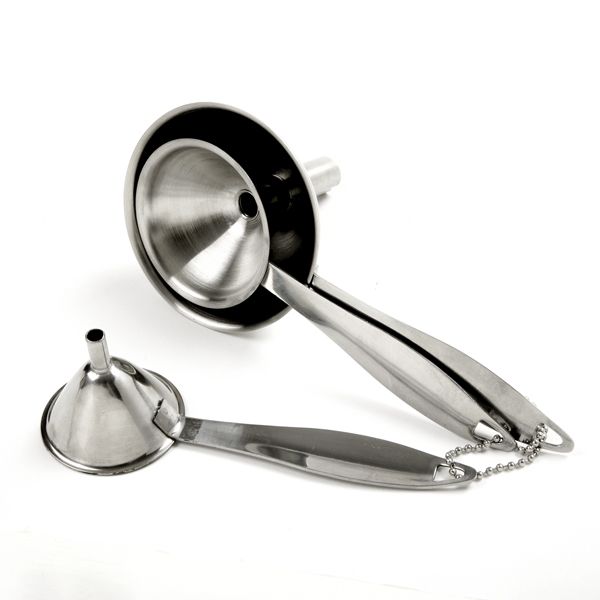 funnels w handles, s/3 BACKUP