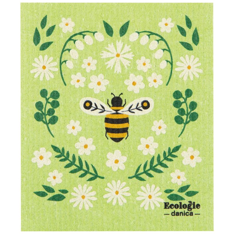 Bee Garden Cellulose Dishcloth