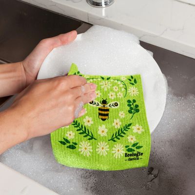 Bee Garden Cellulose Dishcloth