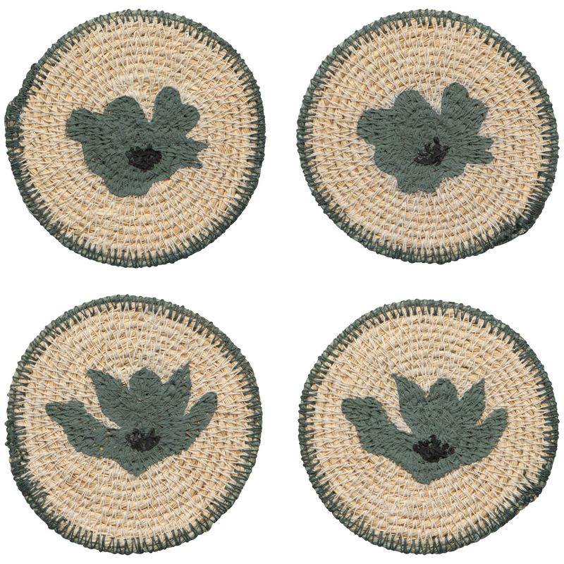 Aria Seagrass Coasters, set of 4