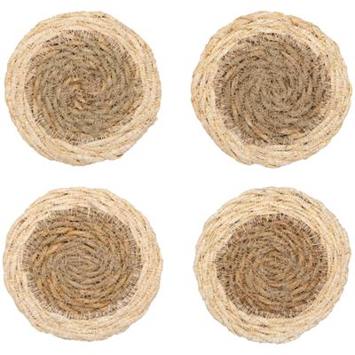 Seagrass Coasters, set of 4
