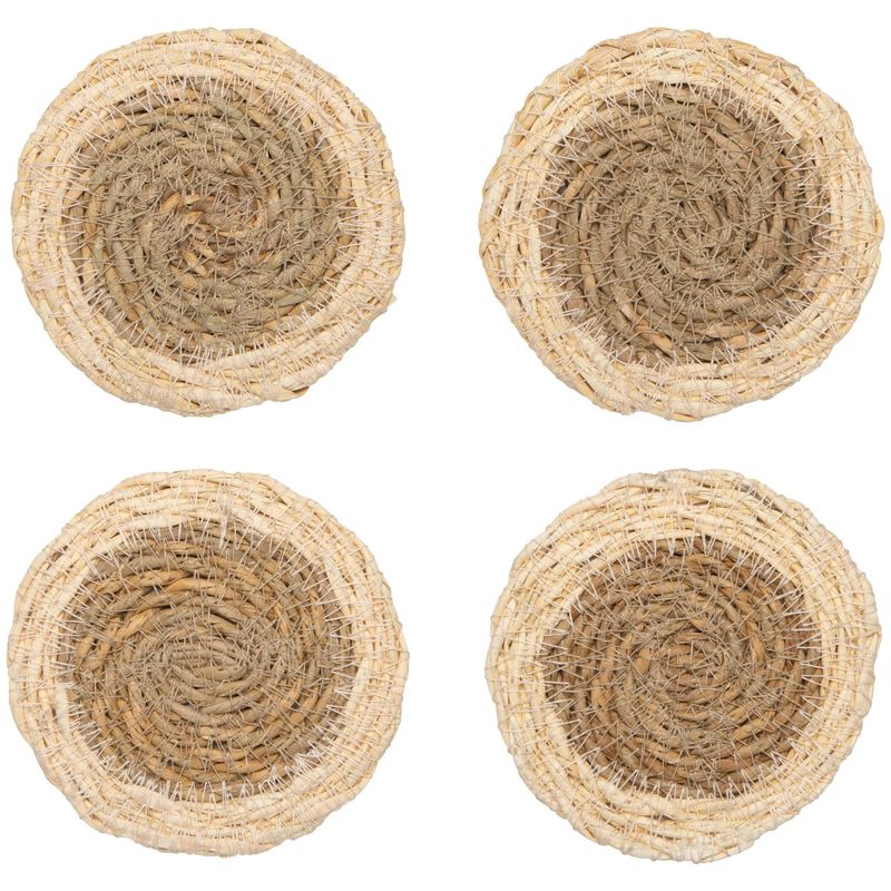 Seagrass Coasters, set of 4