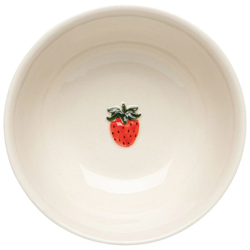 4.75” Strawberry Motif Bowl