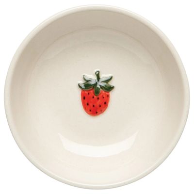 Strawberry Motif Pinch Bowl