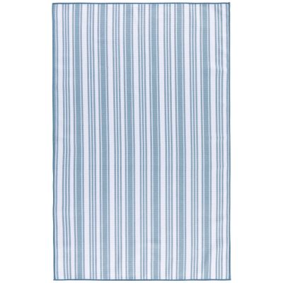 Slate Blue Stripe Dishtowel