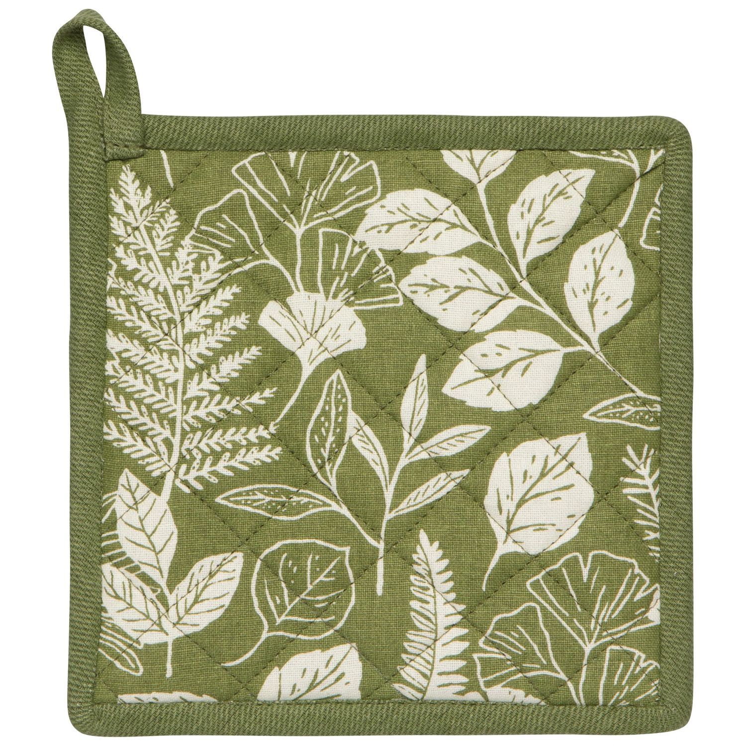 Fern &amp; Frond Potholder