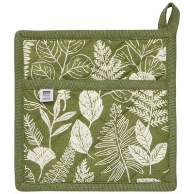 Fern &amp; Frond Potholder