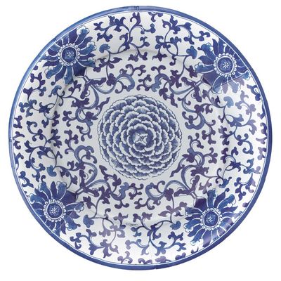 Indigo Garden Dinner Plates, set of 8