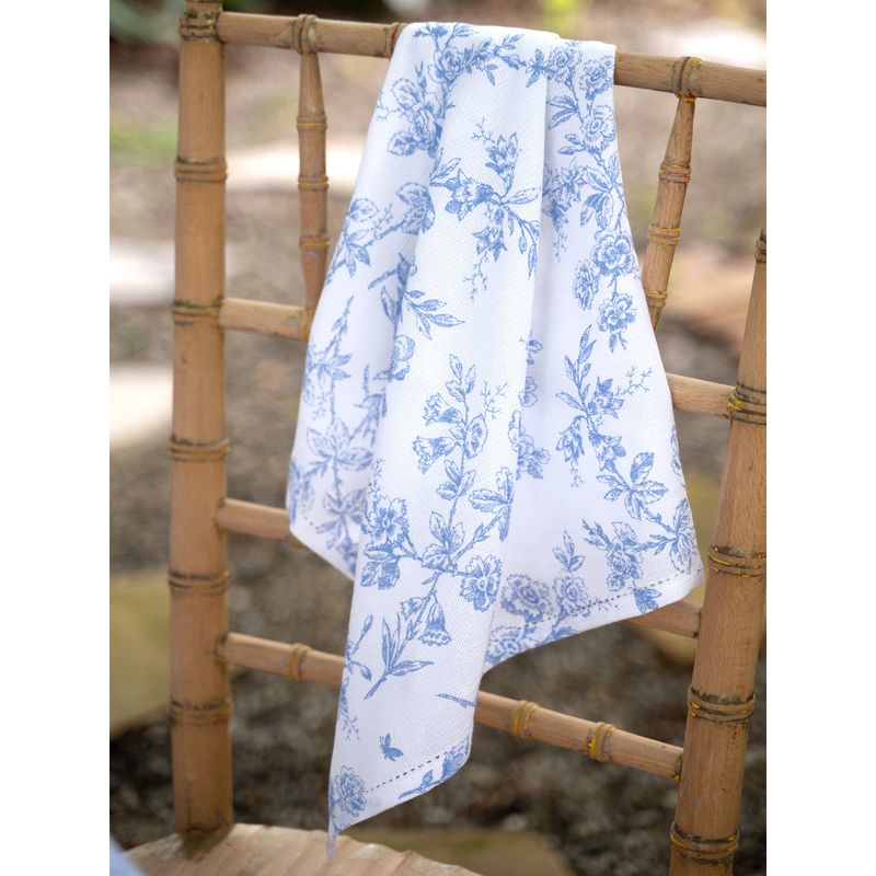 April Cornell Garden Periwinkle Napkins, set of 4