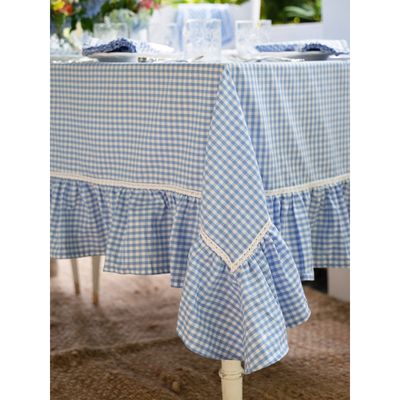 April Cornell 60x90" Cottage Gingham Tablecloth