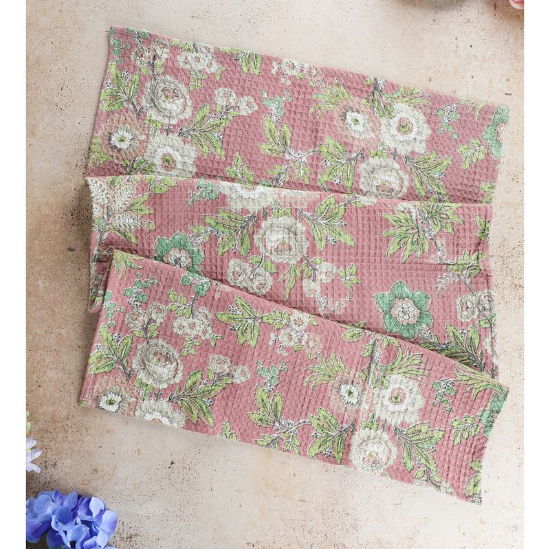 April Cornell Amethyst Augustine Dishtowel