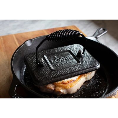 Lodge 6.75x4.5" Grill Press